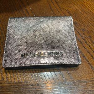 Michael Kors Metallic Wallet